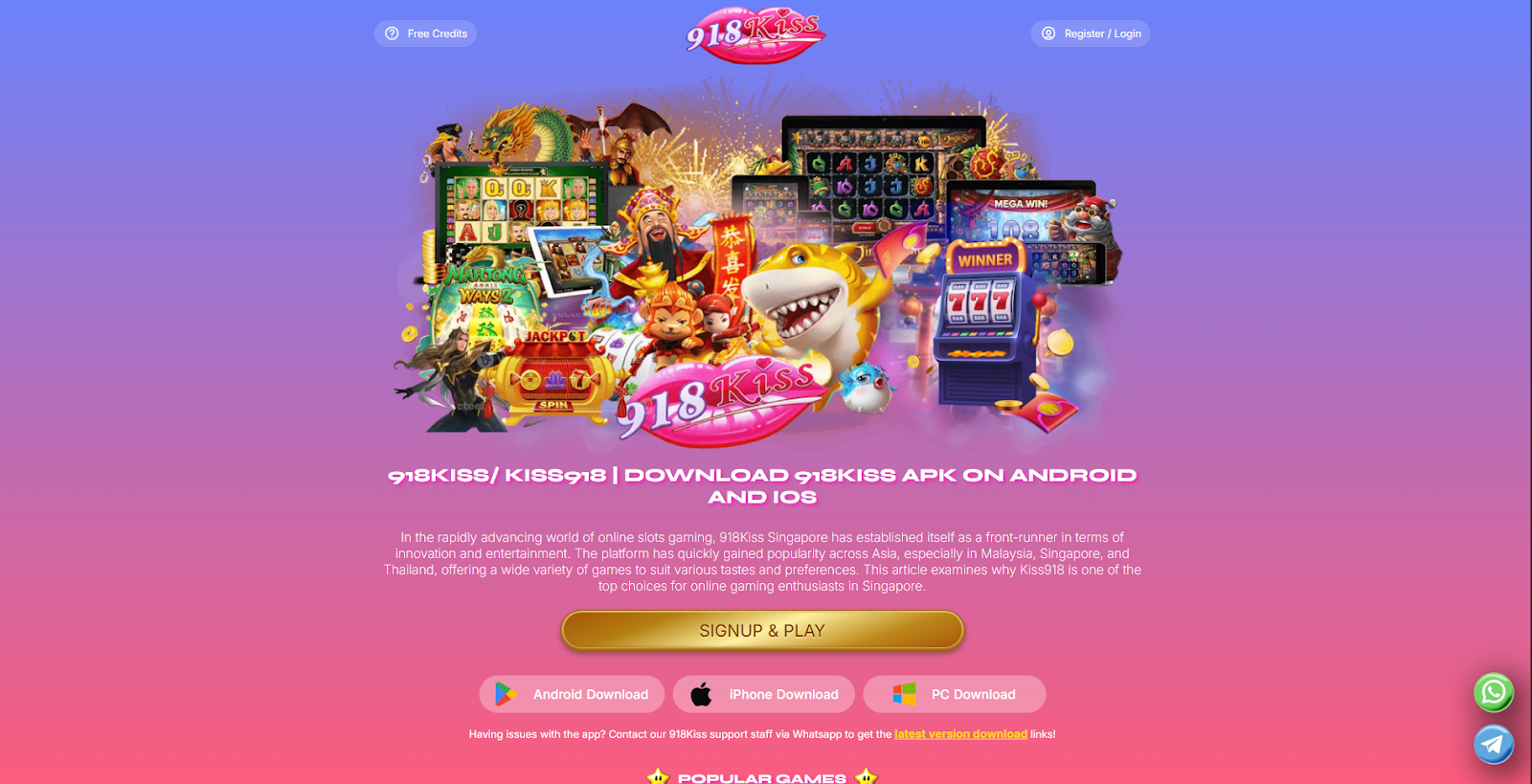 Trusted Agents & Websites to Play 918Kiss